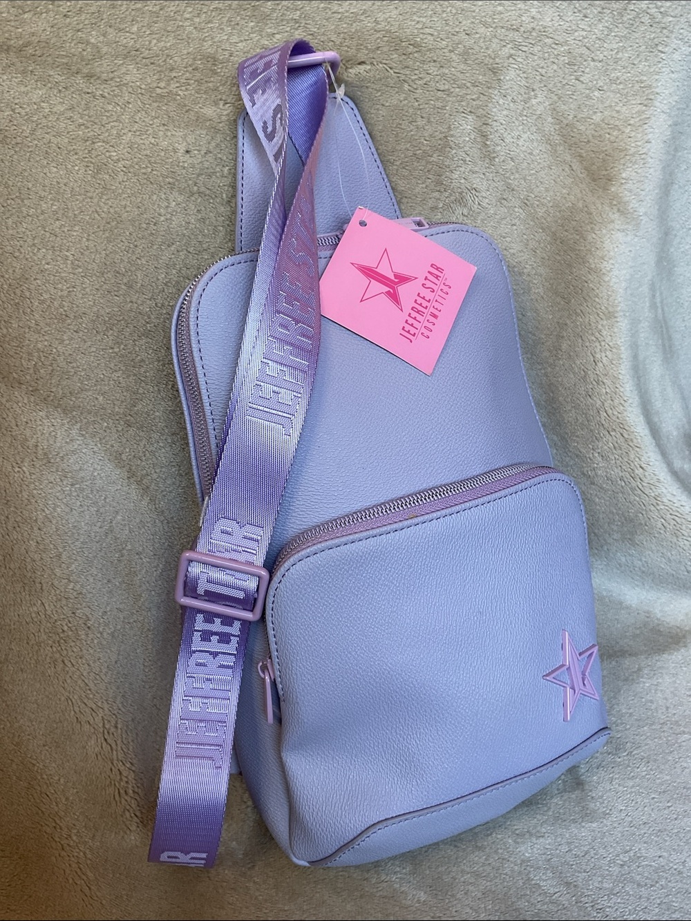 Jeffree Star Lavender Lilac Crossbody Sling Bag - Picture 3 of 6